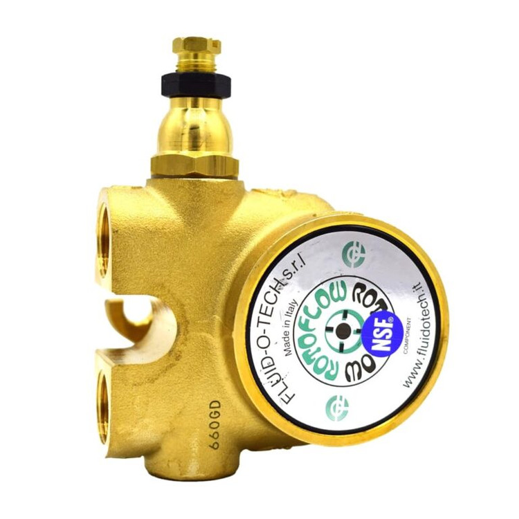 کله پمپ جیمبالی فلویدوتک Fluid-O-Tech ایتالیایی 200 لیتر در ساعت سه پیچ